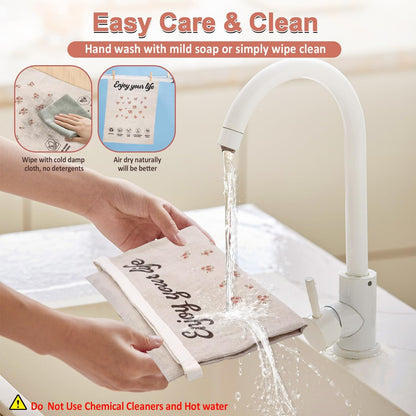 Reusable Beeswax Bread Bags - Large Food Storage for Homemade Loaf & Sourdough - Freezer Safe Eco-Friendly Wraps to Keep Fresh, Paper Bag Alternative, Cloth Box Organizer (13x17in, 2 Pack)