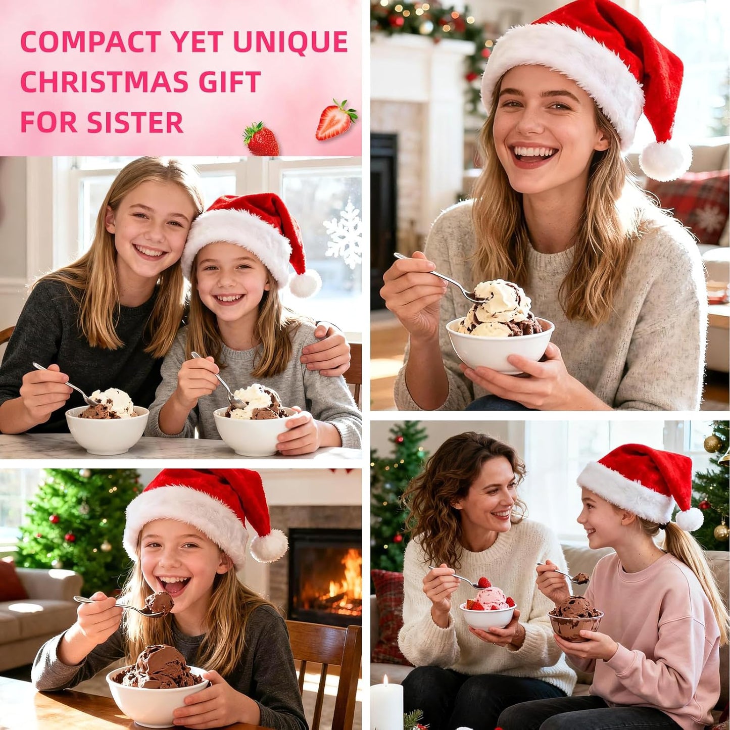 Funny Sister Gifts for Women Friend Sister Birthday Gifts for Sister from Sister Her Friendship Presents Sister Ice Cream Shovel Spoon for Little Sister