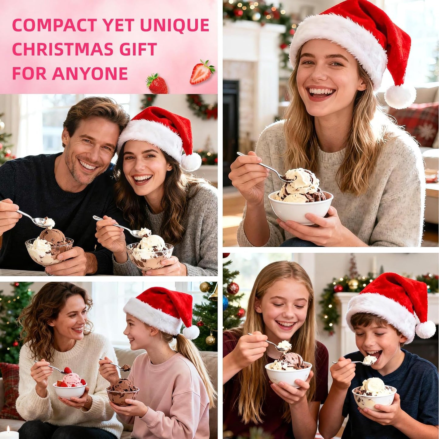 Ice Cream Lovers Engraved Spoon Birthday Easter Gifts for Women Friends Sister Brother Daughter Son, Valentines Gifts for Couple Husband Wife -Official Ice Cream Shovel Scoop