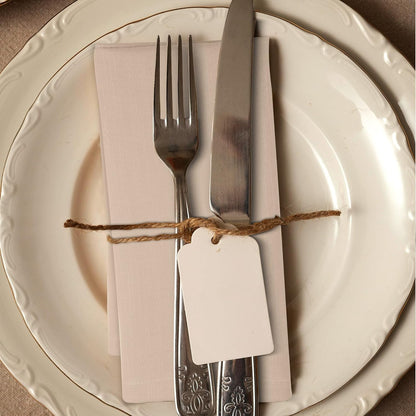 Urban Villa Dinner Napkins Solid Taupe Color Cloth Napkins (Set of 12) Oversized 20x20 Inches 100% Cotton Slub Premium Quality Soft Durable Mitered Corners Reusable Washable Everyday Use Napkins