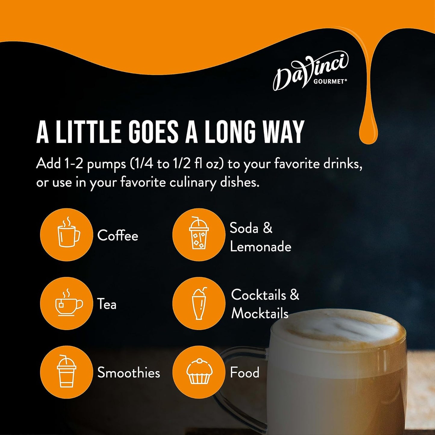 DaVinci Gourmet Classic Pineapple Syrup, 25.4 Fluid Ounces (Pack of 1)