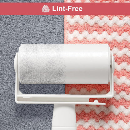 JOYMOOP Microfiber Cleaning Cloths – 18 Pack, 10" x 10", Pink – Reusable, Lint-Free, Super Absorbent Towels for Kitchen, Car, and Household Cleaning