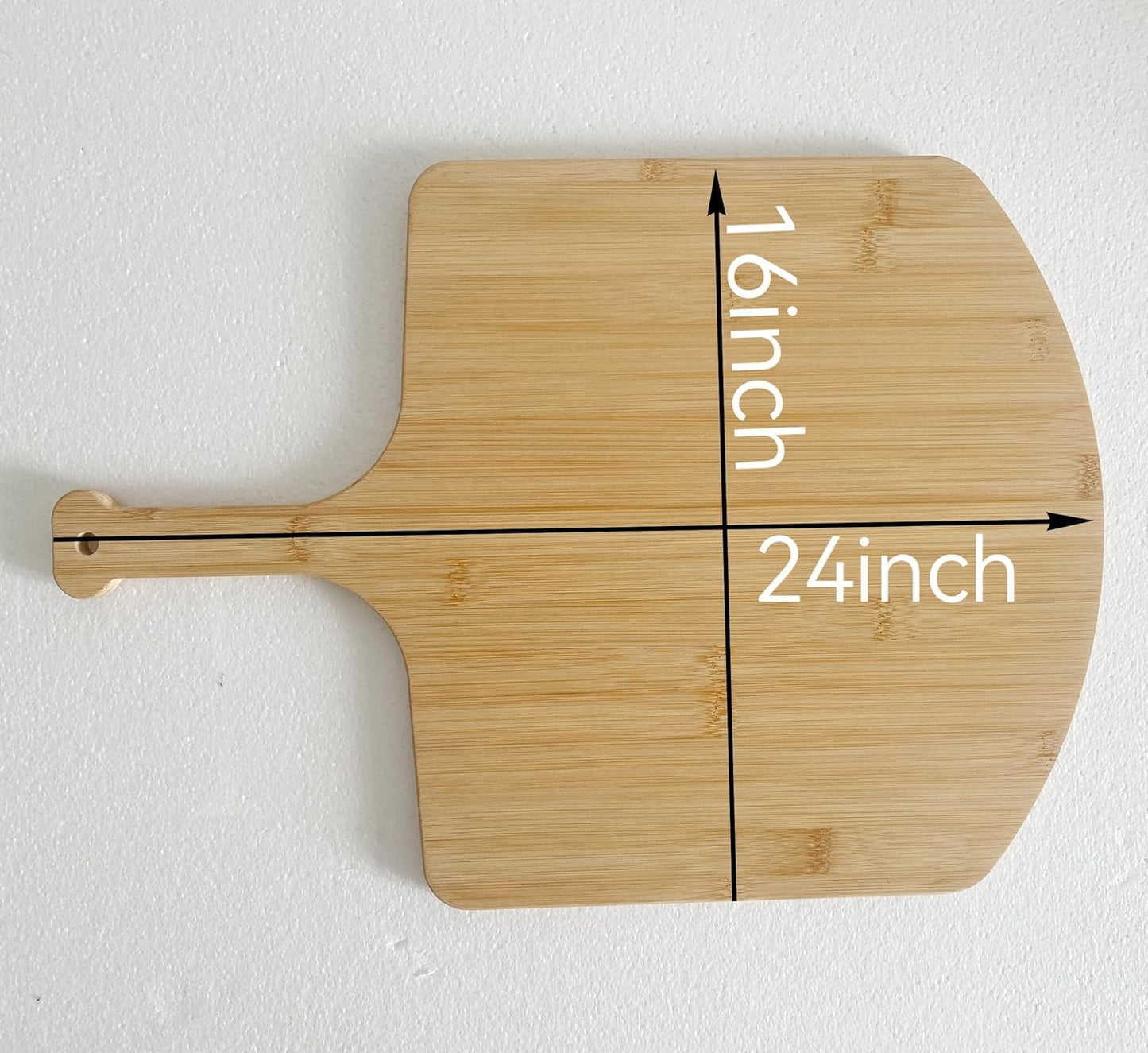 Pizza Board Pizza Peel Bamboo Pizza Cutting Board20 X16 Wood Pizza Serving Board For Kitchen Charcuterie Board