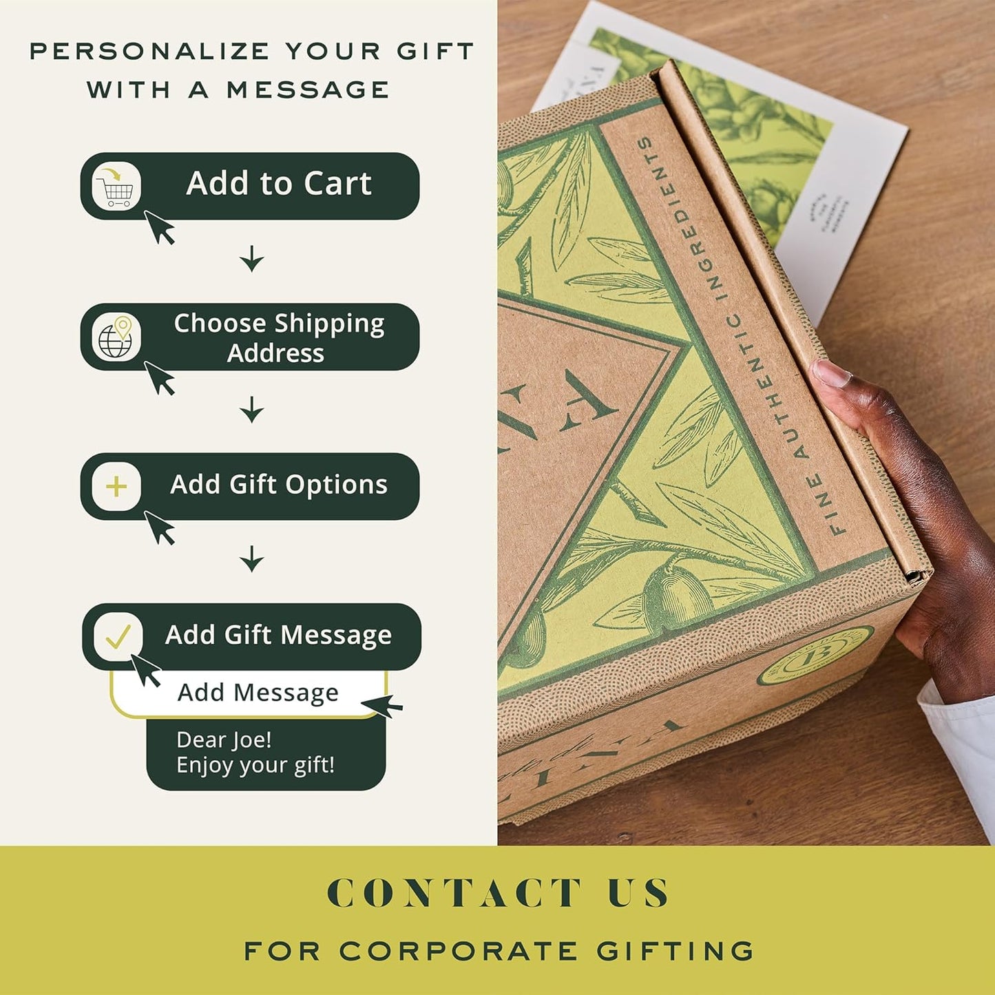 Bellina Organic Pizza Kit Gift Basket - Authentic Homemade Pizza Making Kit - Ideal for Beginners and Home Chefs, Italian Gift Basket Includes Organic Crust Mix, Sauce, Garlic EVOO & Sun-Dried Tomatoes