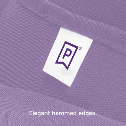 Gee Di Moda Cloth Napkins - 17 x 17 Inch Lavender Dinner Napkins - Set of 12 Soft & Absorbent Washable Fabric Cloth Table Napkins with Hemmed Edges for Hotel Restaurant, Holiday Parties & Wedding