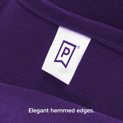 Gee Di Moda Cloth Napkins - 17 x 17 Inch Purple Dinner Napkins - Set of 12 Soft & Absorbent Washable Fabric Cloth Table Napkins with Hemmed Edges for Hotel Restaurant, Holiday Parties & Wedding