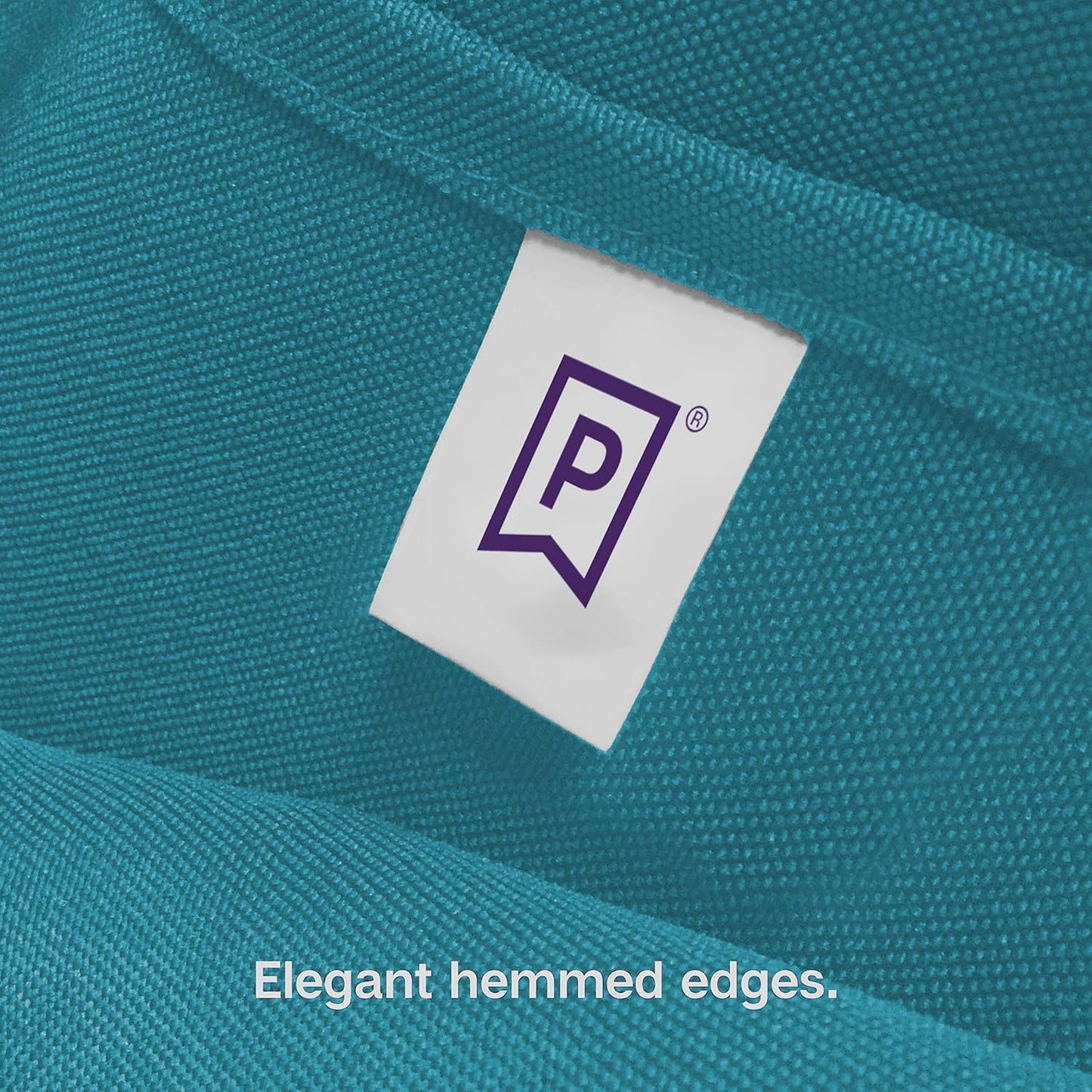 Gee Di Moda Cloth Napkins - 17 x 17 Inch Caribbean Dinner Napkins - Set of 12 Soft & Absorbent Washable Fabric Cloth Table Napkins with Hemmed Edges for Hotel Restaurant, Holiday Parties & Wedding