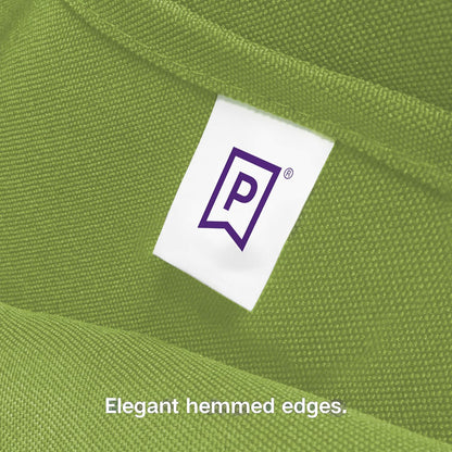 Gee Di Moda Cloth Napkins - 17 x 17 Inch Apple Green Dinner Napkins - Set of 12 Soft & Absorbent Washable Fabric Cloth Table Napkins with Hemmed Edges for Hotel Restaurant, Holiday Parties & Wedding